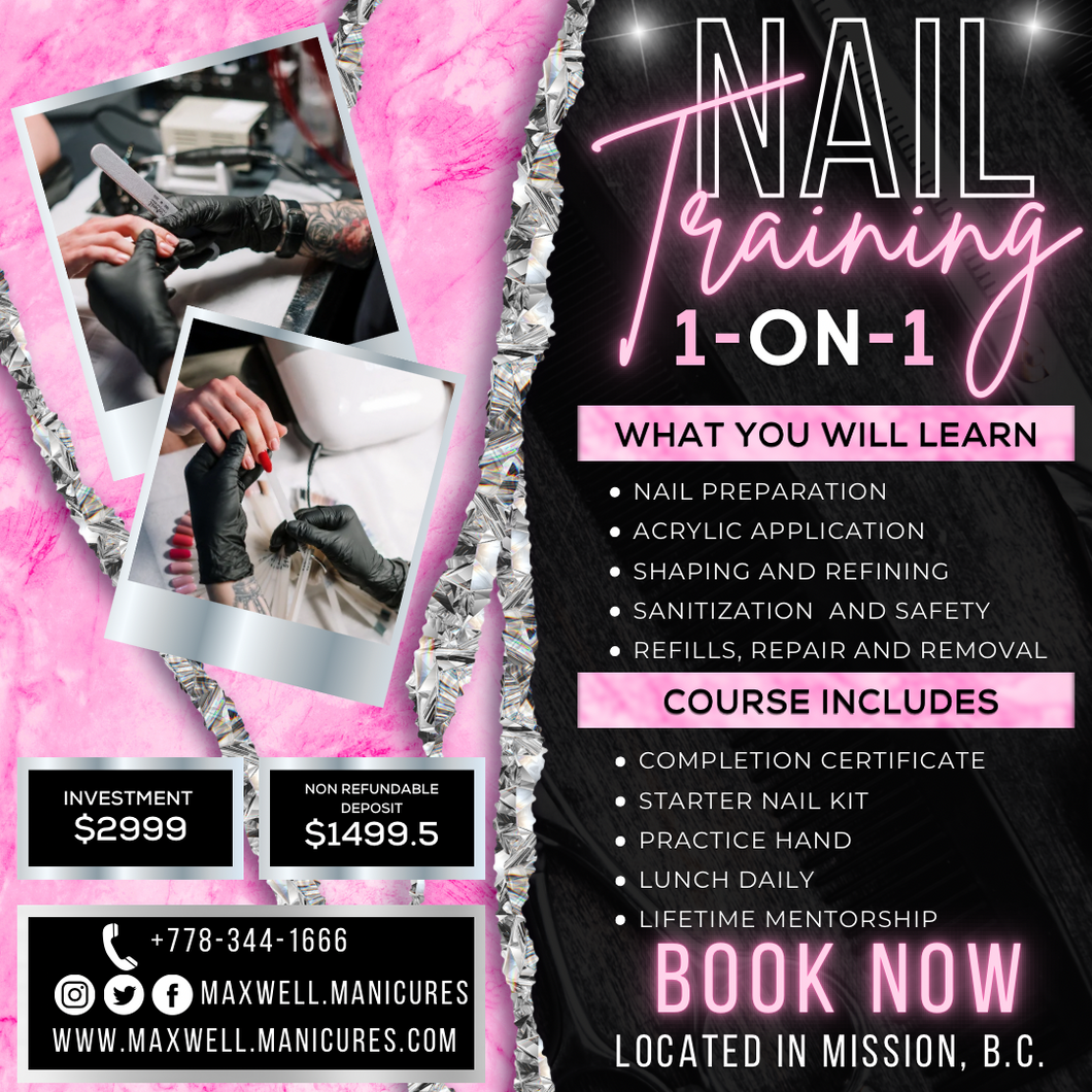 ONE ON ONE ACRYLIC BEGINNER CLASS